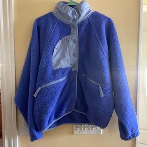 Free People “Hit the slopes” fleece jacket